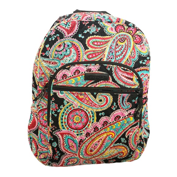 Vera Bradley Parisian Paisley Campus Backpack
